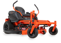VIRLALA Bad Boy MZ Rambler 42-inch zero-turn riding mower with 26 HP Kohler engine, shown from the side in a studio setting.