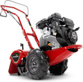 VIRLALA Earthquake 33970 Victory rear tine tiller with 212cc Viper 4-cycle engine, used for cultivating soil in gardening.