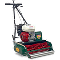 VIRLALA Classic Standard 20-inch gas walk-behind lawn mower with 7 blades, featuring a rugged metal deck and ergonomic handle.