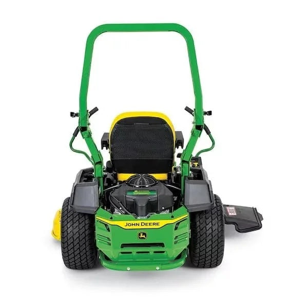 VIRLALA John Deere Z530M 54-inch zero-turn riding lawn mower with 24 HP and hydrostatic transmission, shown outdoors.